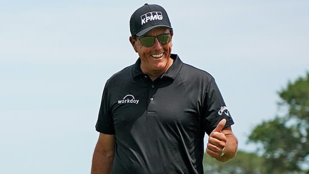 Phil Mickelson at the 2021 PGA Championship